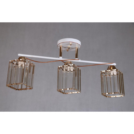 Люстра 5659/3 WH+FG - 